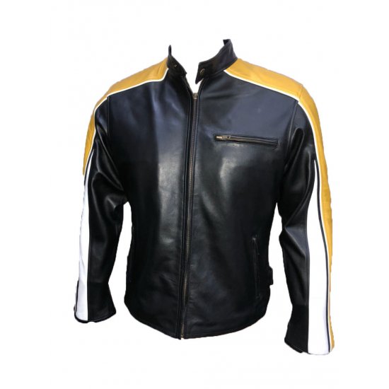 Hulk Hogan Biker Leather Jacket High quality leather jacket Leather jacket men Biker leather